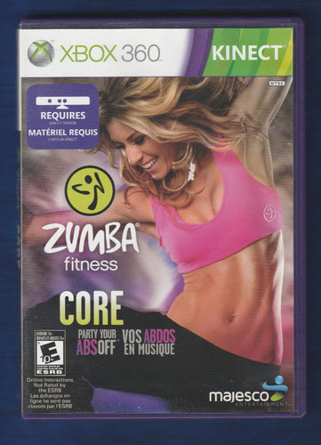 Kinect zumba core fitness - kinect,