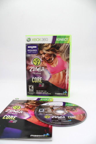 Xbox 360 zumba fitness core - zumba,