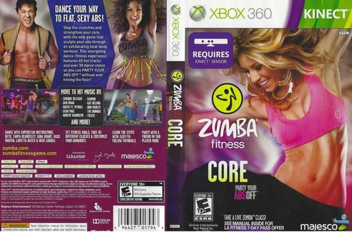 Xbox 360 zumba fitness - 360, core
